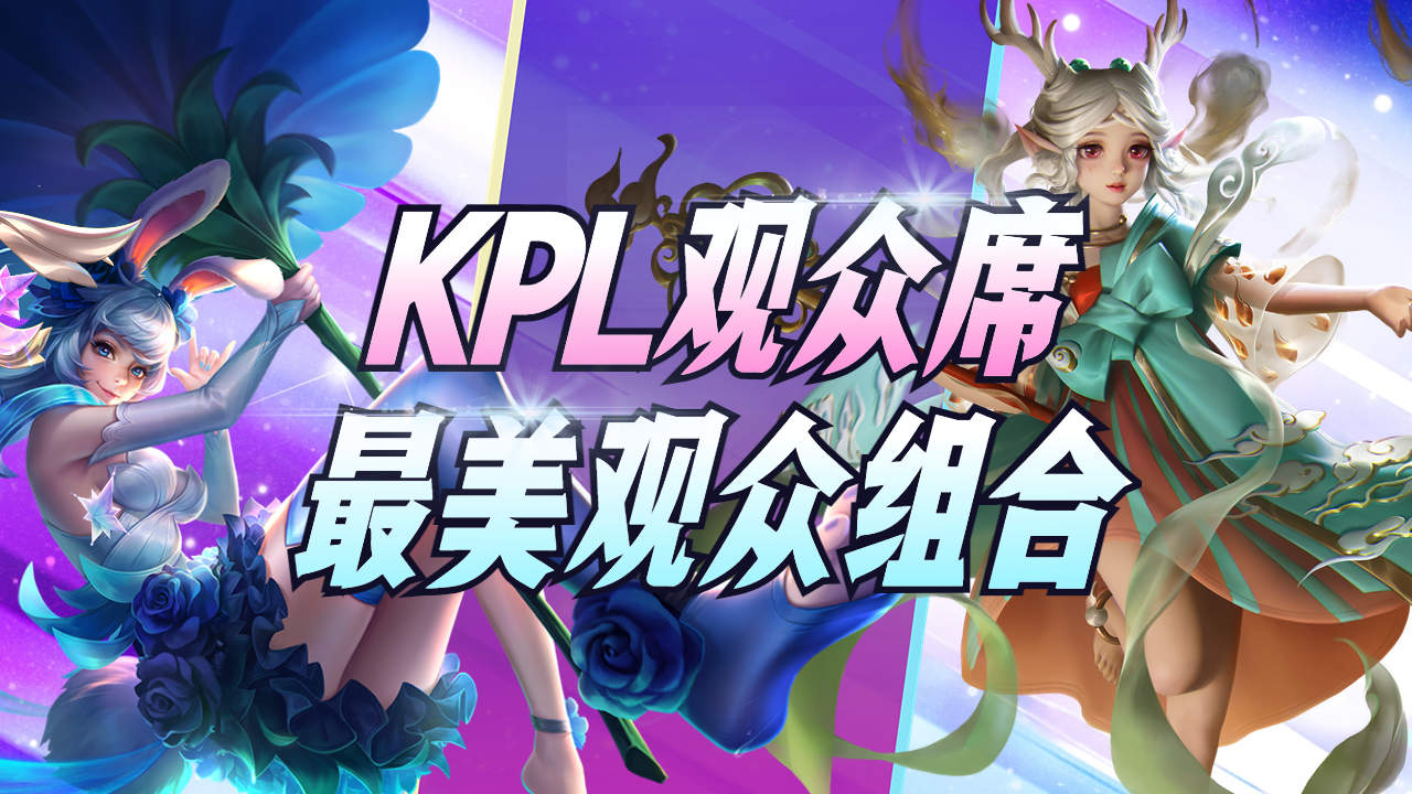 kpl观众席,最美观众组合