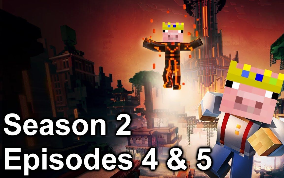 【technoblade】最终战斗(机翻半熟 我的世界 故事模式第二季第四和五