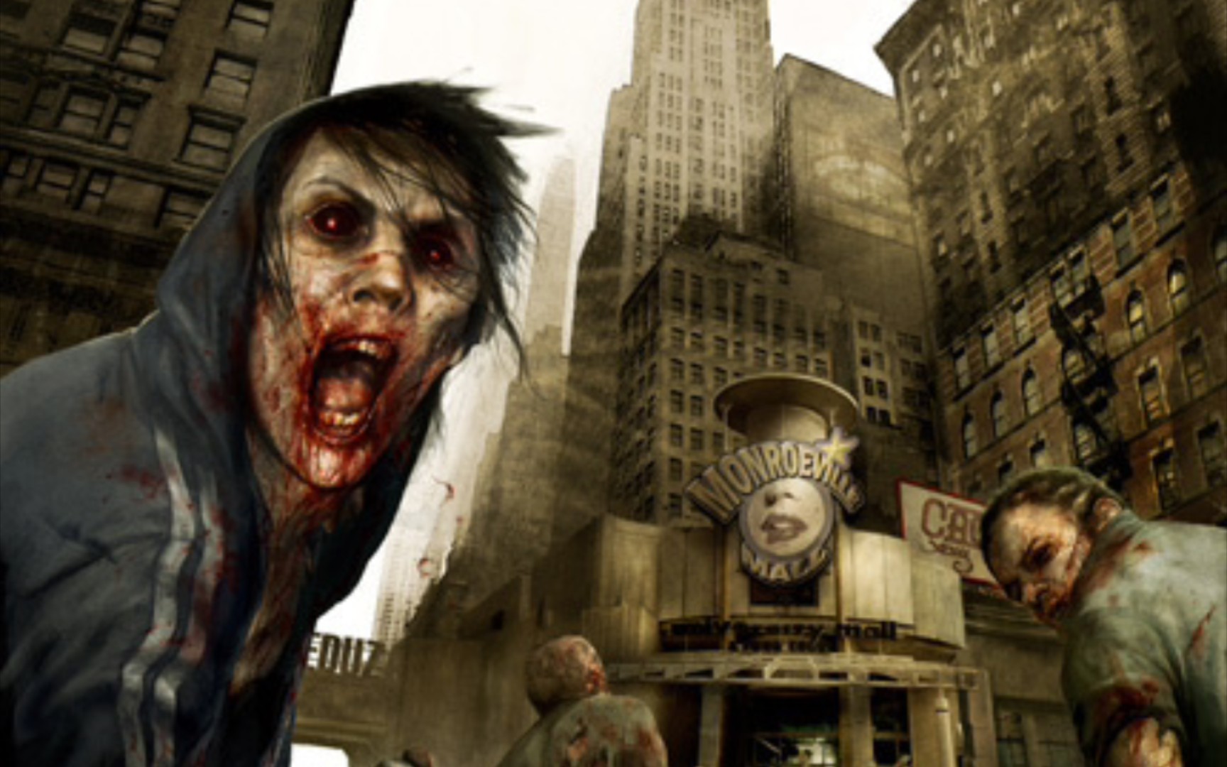 《僵尸商场》默默掏出藏在裤子里的散弹枪._哔哩哔哩bilibili_实况