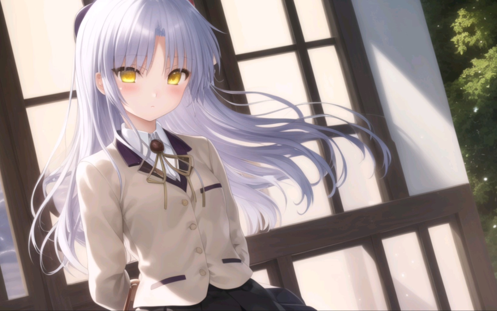 [ai绘图 galgame立华奏lora]"黄昏"