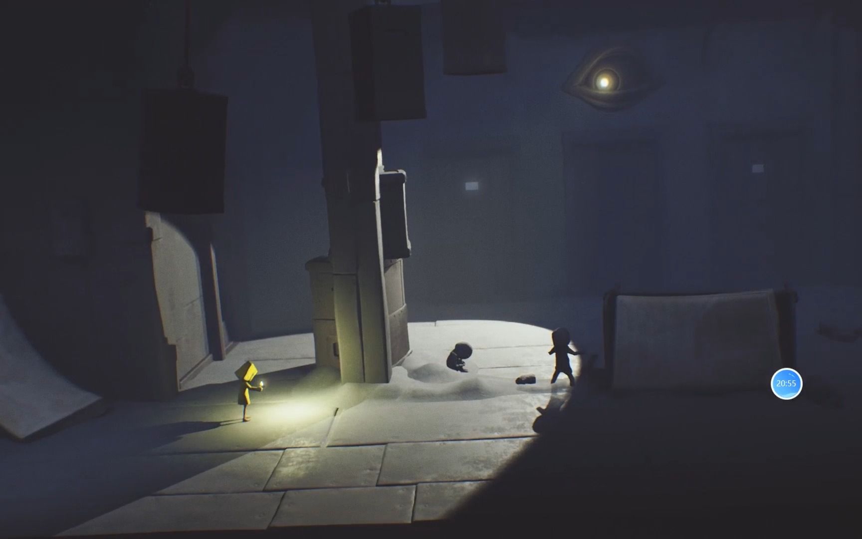 [小小梦魇1第一人称] 石化眼球关卡体验