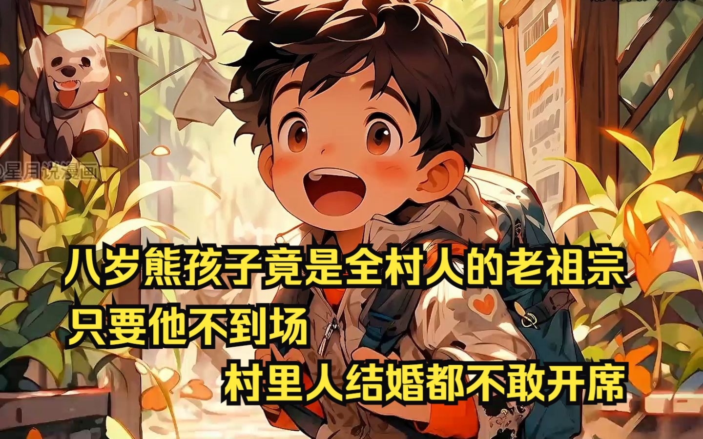 [图]【幼年祖宗】八岁熊孩子竟是全村人的老祖宗，只要他不到场，村里人结婚都不敢开席