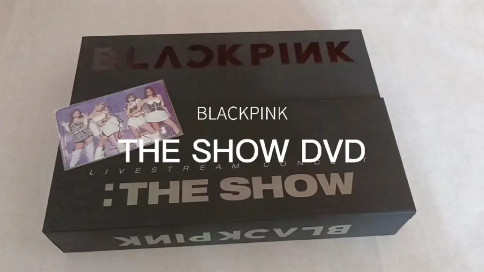 BLACKPINK】线上演唱会the show dvd开箱！配置很丰富！pb内页也很好看 