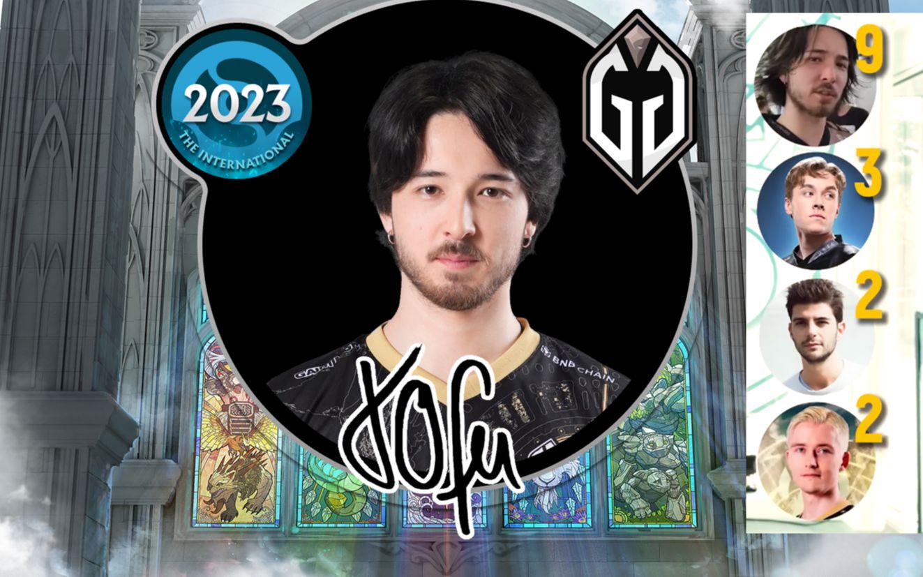 ti12票选最帅选手:gg战队tofu