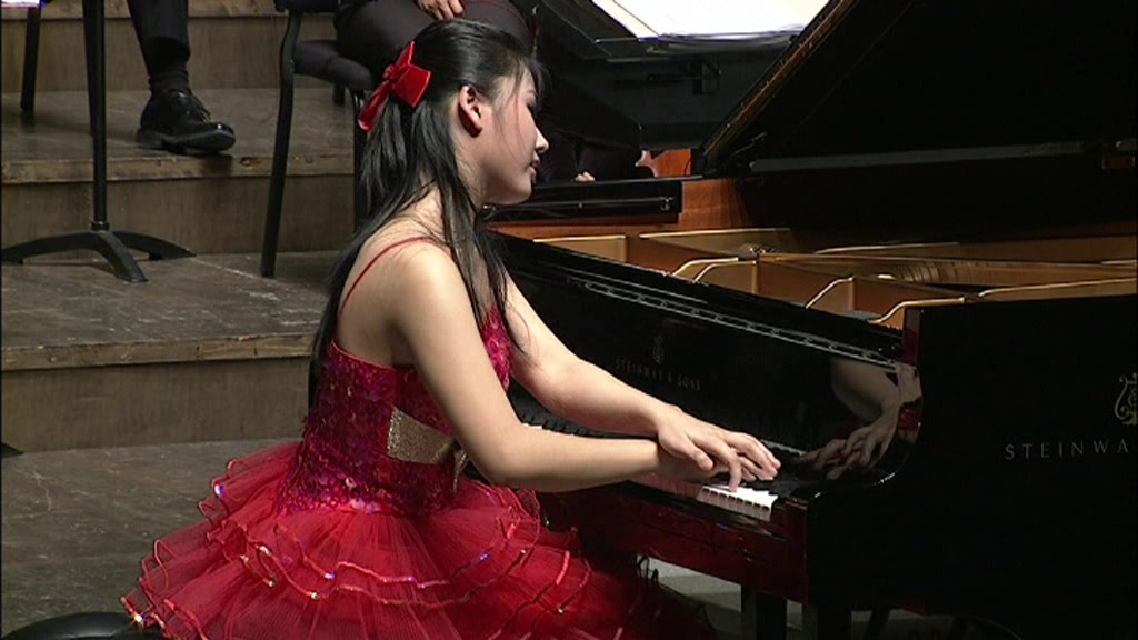 Liuyang River《浏阳河》Wang Jianzhong 王建中曲 Chuyue Zhang, Piano 张楚悦 钢琴演奏哔哩哔哩bilibili