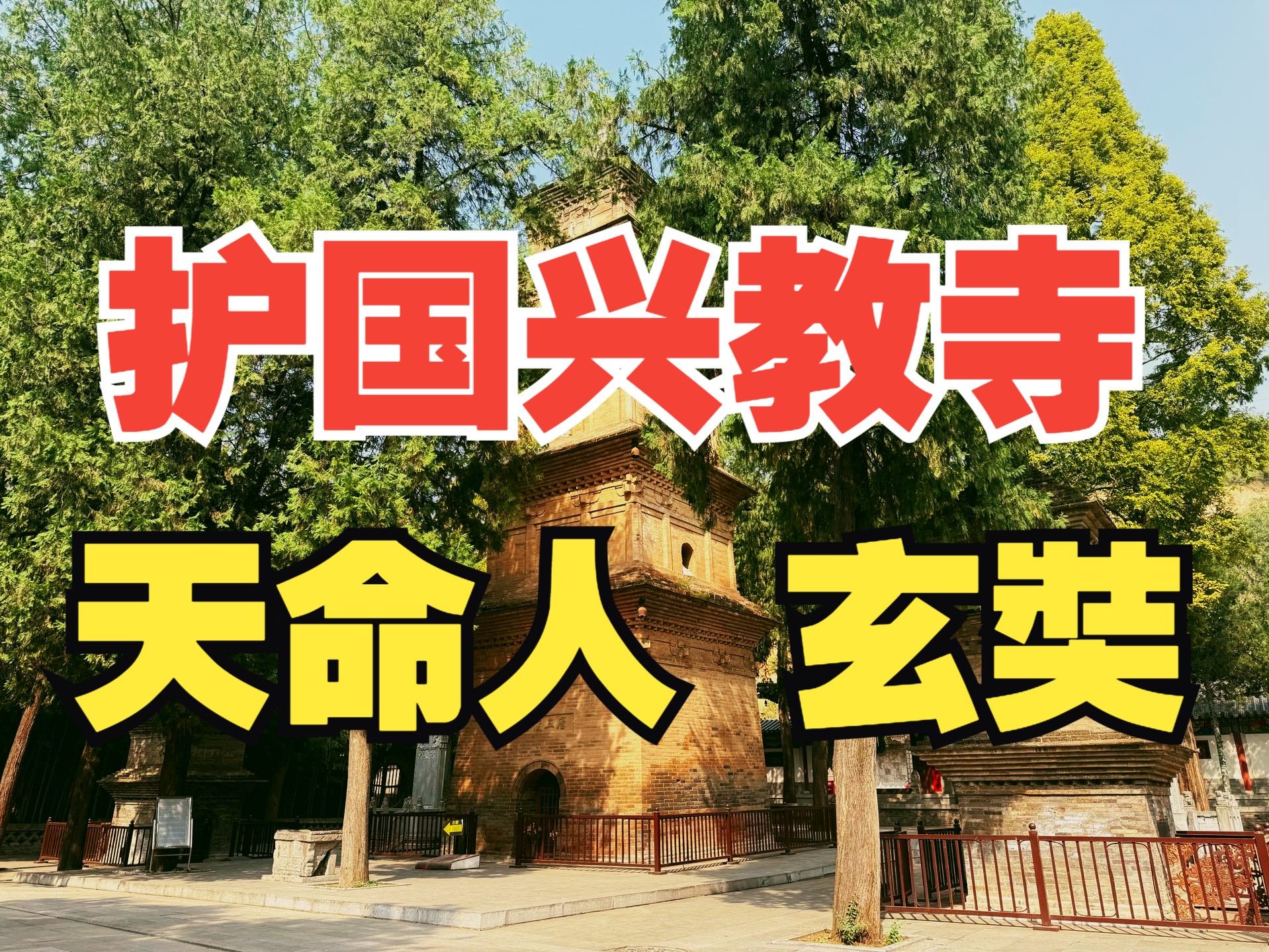 大唐护国兴教寺 唐三藏玄奘大师哔哩哔哩bilibili