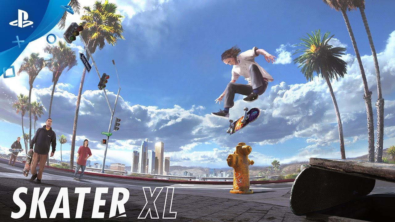 [playstation]skater xl - coming july 2020 _ ps4_哔哩哔哩 (゜-゜)