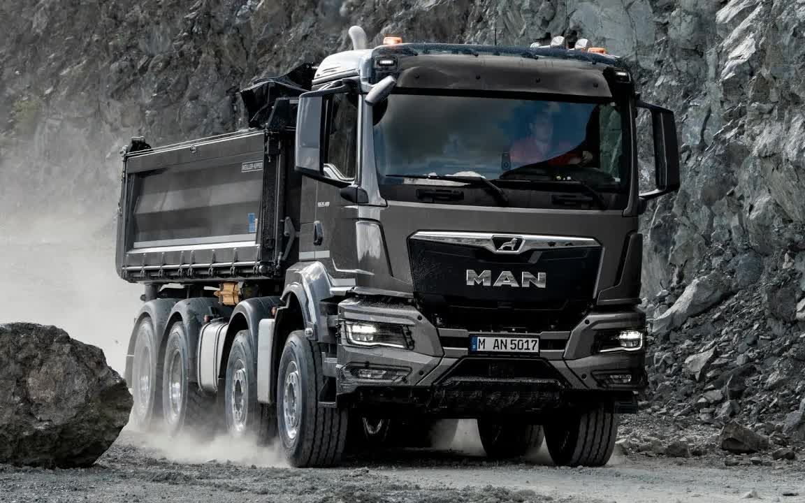 2021 新款 man tgs 自卸卡车