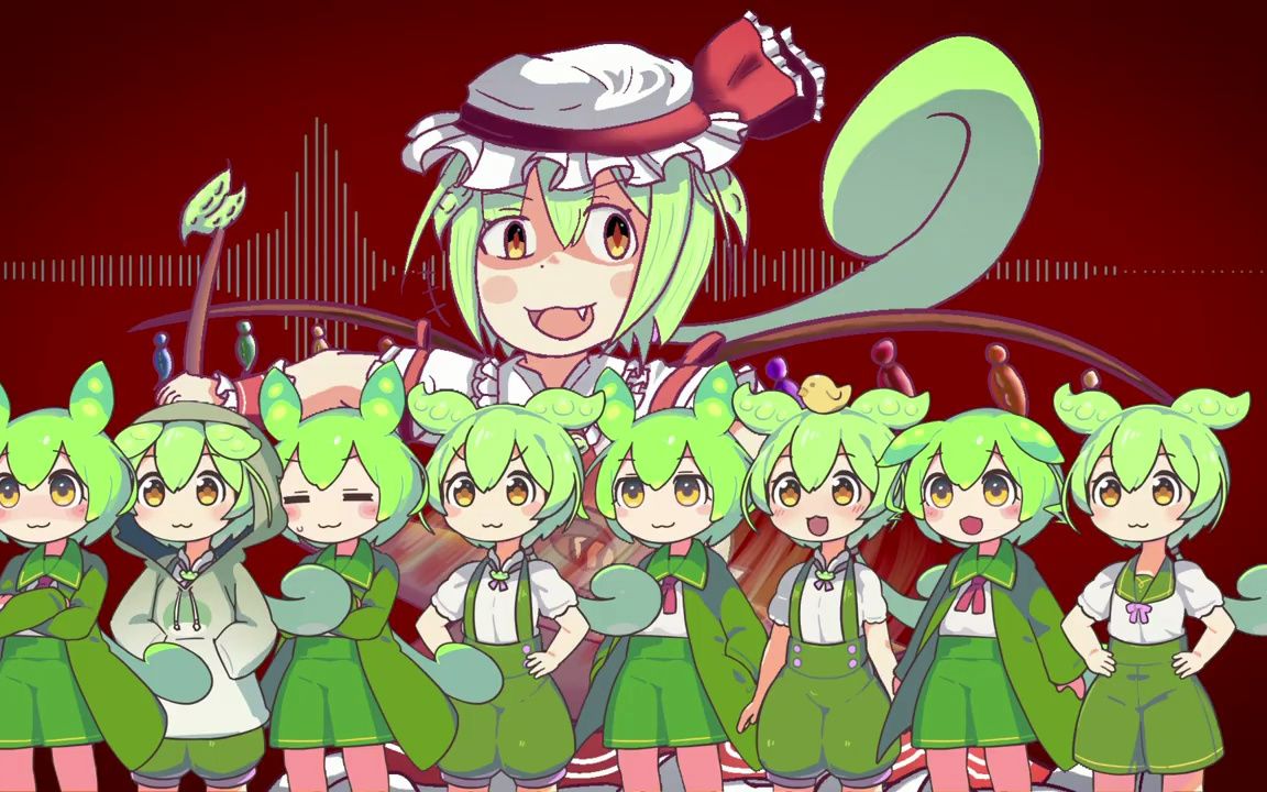 【acappella】ずんだもんたちに最終鬼畜妹フランドール99sを歌わせ