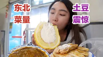 Tải video: 震惊土豆的东北菜量，还有会下雨的饺子！