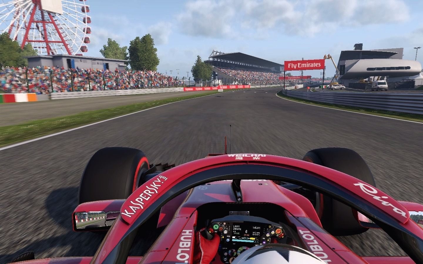 【f1-2018】铃鹿赛道 第一视角锦集【键盘操作】