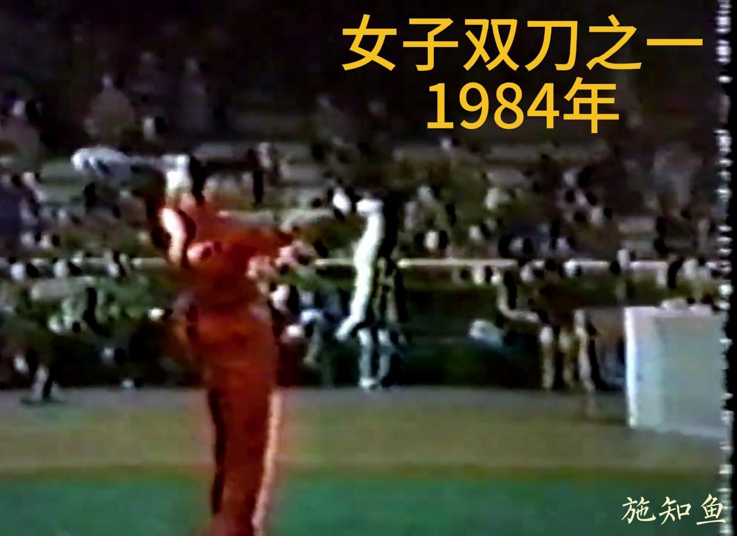 【武术】女子双刀之一(1984年)哔哩哔哩bilibili