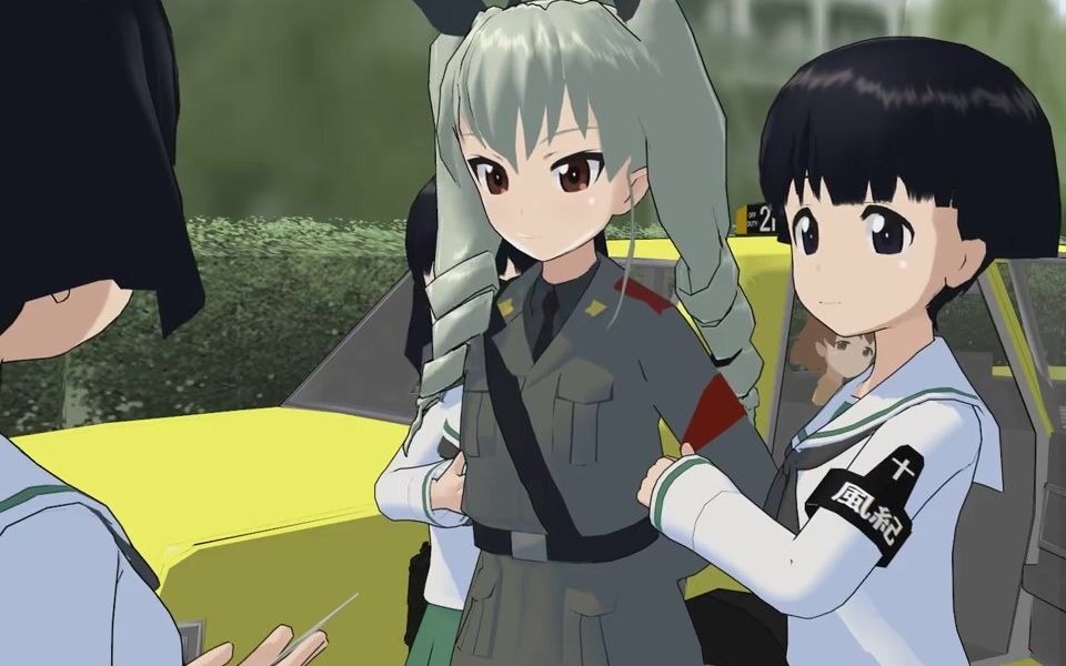 【少女与战车&mmd】用少战还原gtasa名场面(二)_哔哩哔哩_bilibili