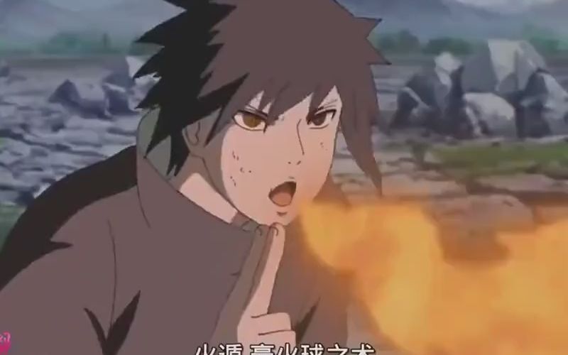 火影忍者:同样是水龙弹,扉间古介3个印,这两傻子却用88个印!