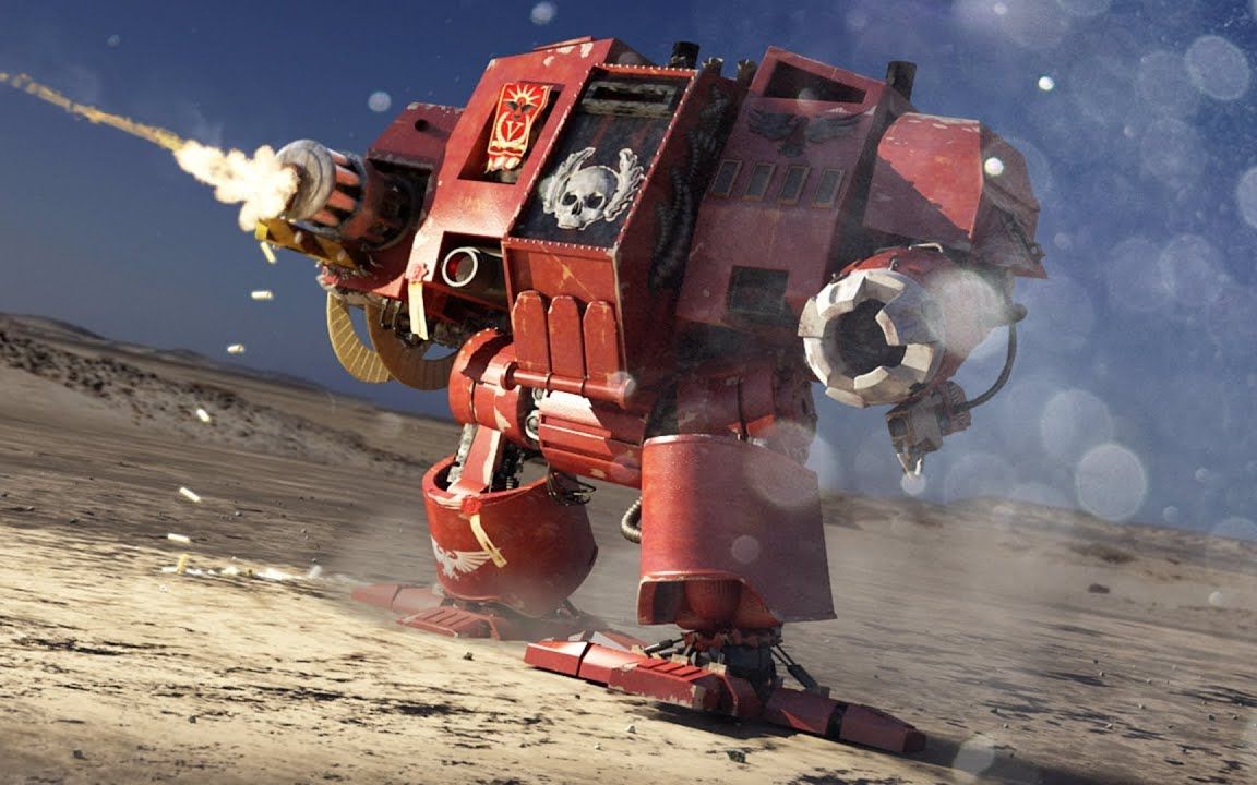 【战锤40k】"无畏"机甲概念动画