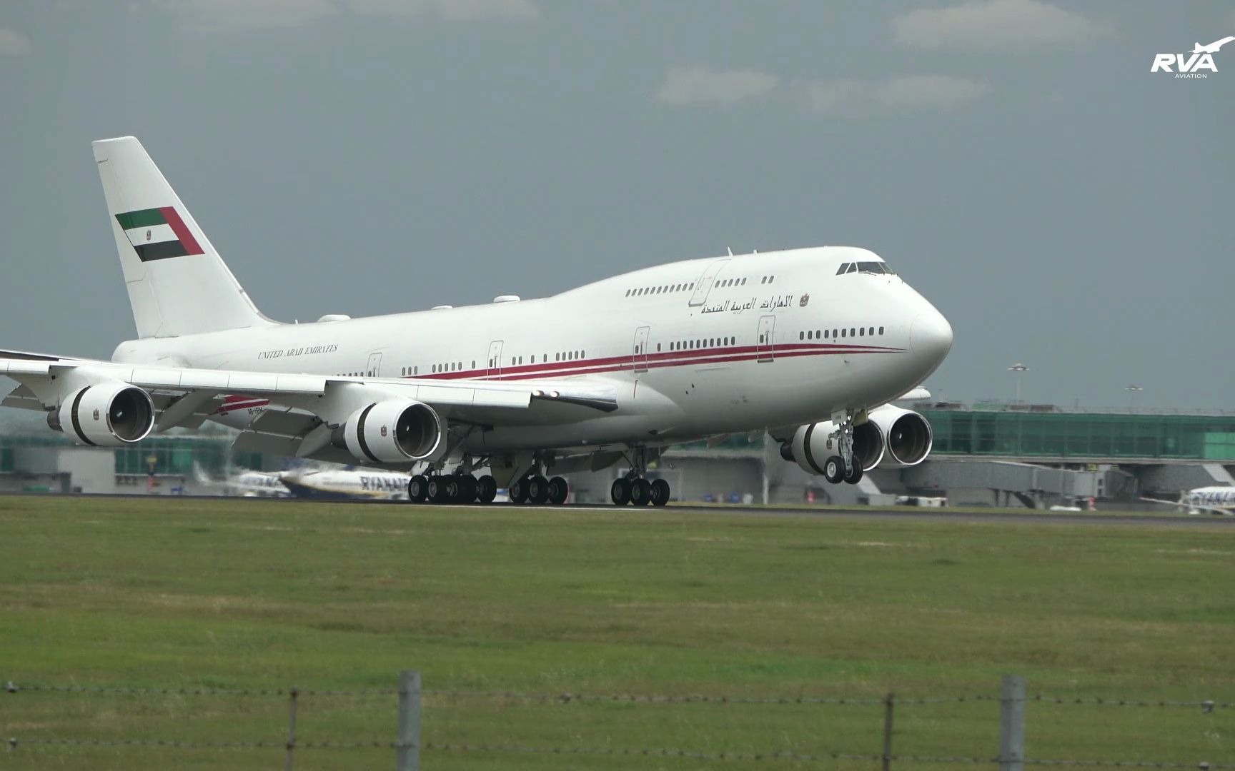 a330,747等起降|伦敦斯坦斯特德机场|4k