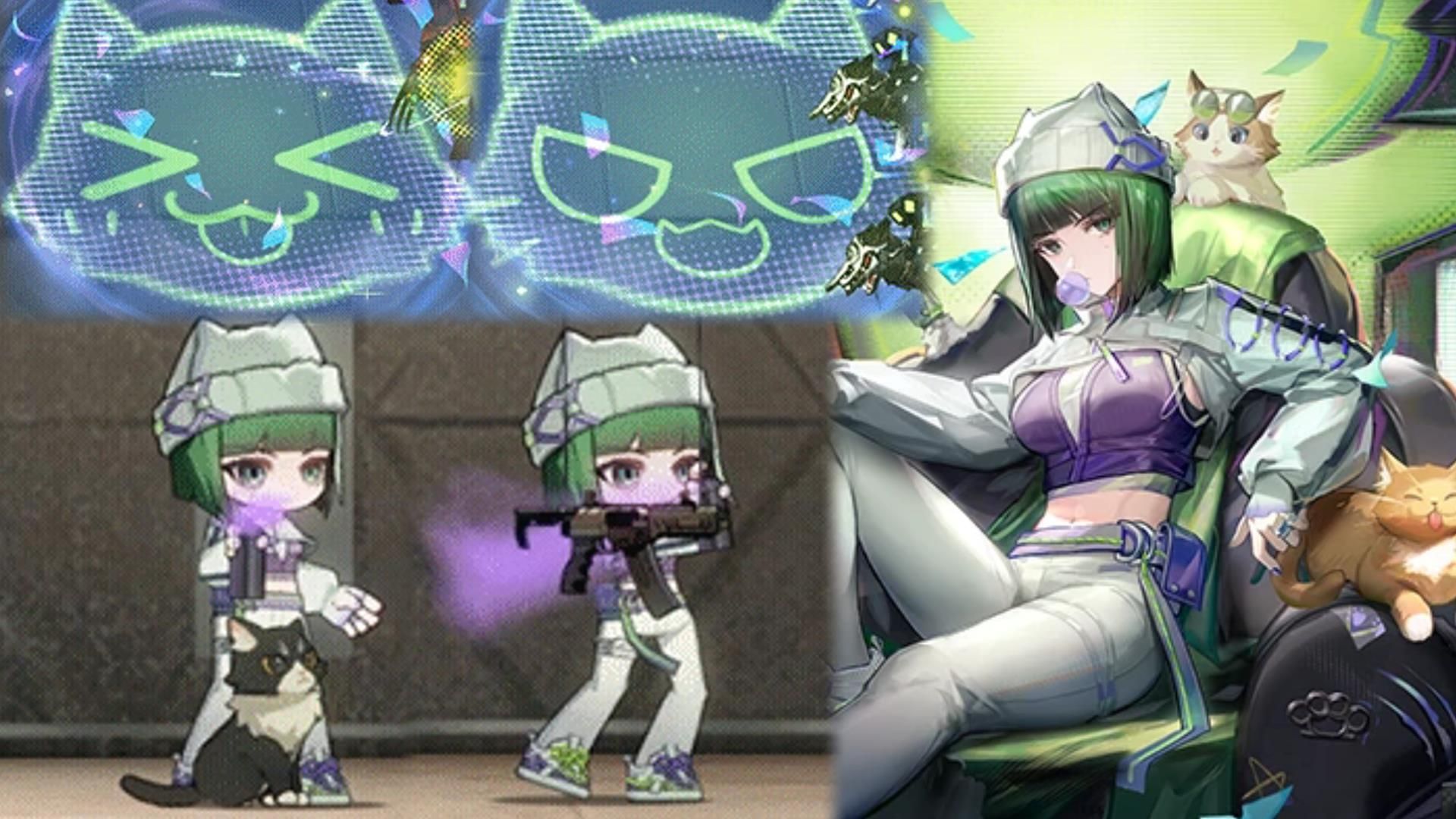 【明日方舟】新来的猫耳女同事,二次元ela要变得更加可爱