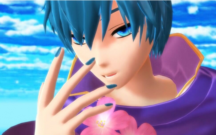 【MMD】EYE【Weilan式紫罗兰KAITO】哔哩哔哩bilibili