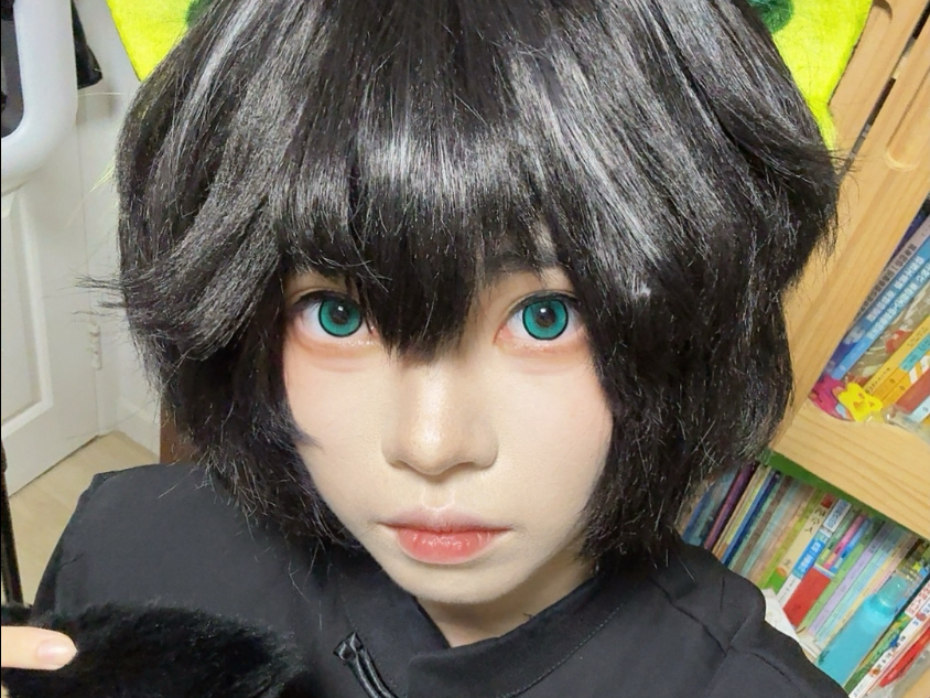 晚安喵,古风小黑