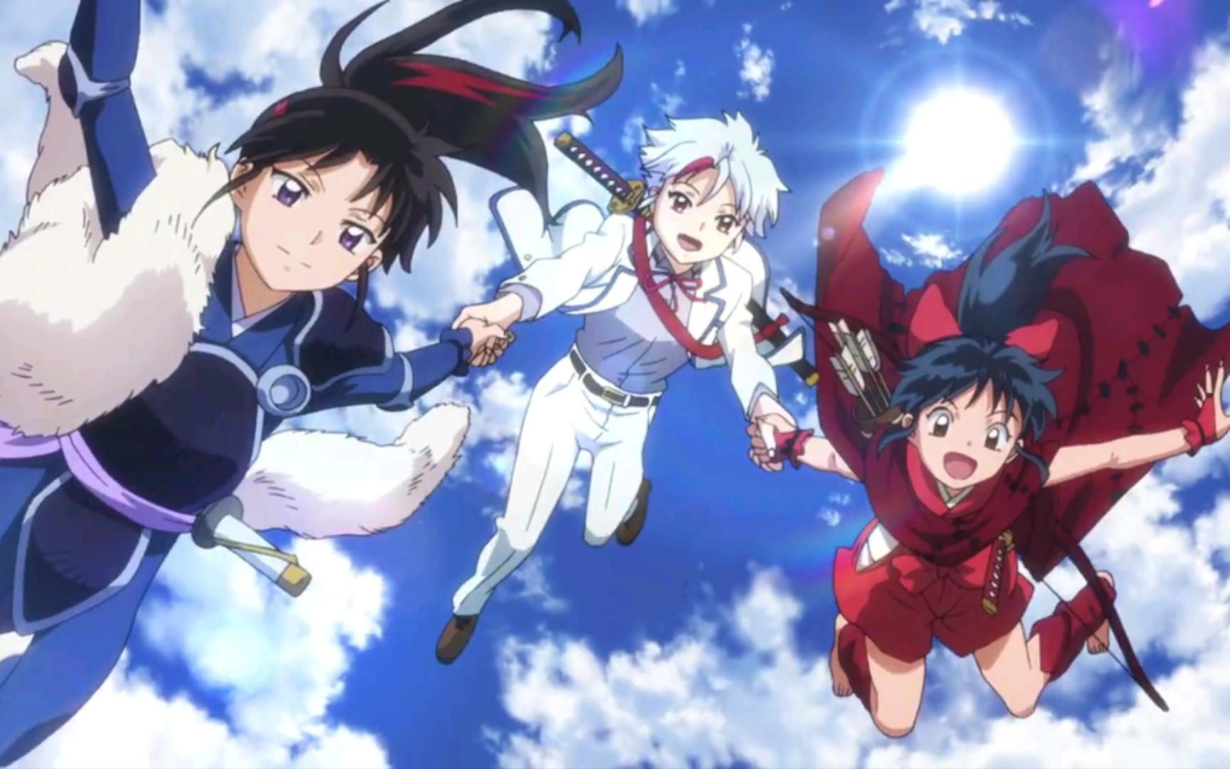 【半妖の夜叉姬第二季】全新ed:穴空きの空_哔哩哔哩_bilibili