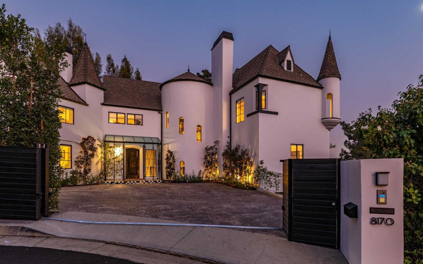 壕宅系列917洛杉矶超可爱一半山迷你城堡8170laurelviewdrivelos