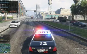 Video herunterladen: 【GTA Online】：2021 CVPI高速追车-县区巡逻-市区巡逻-在线执法18