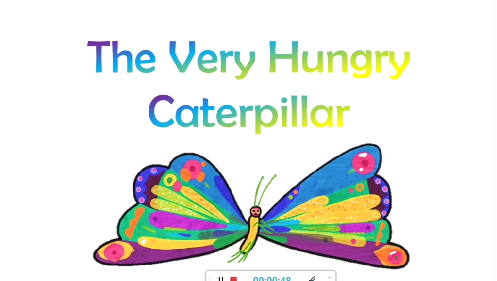 [图][绘本动画] The Very Hungry Caterpillar 完整版