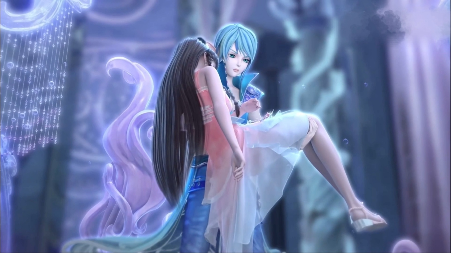 水王子x王默:最喜欢的两个公主抱,必须单独剪出来一下!