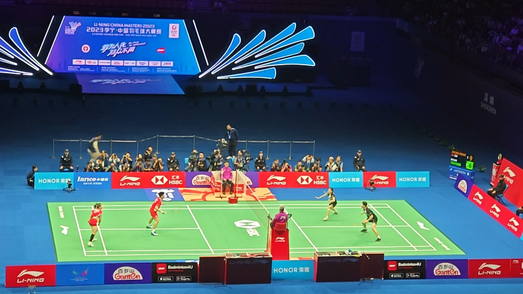2023中国羽毛球大师赛(超级750),混双决赛,"雅思"第二局拿下