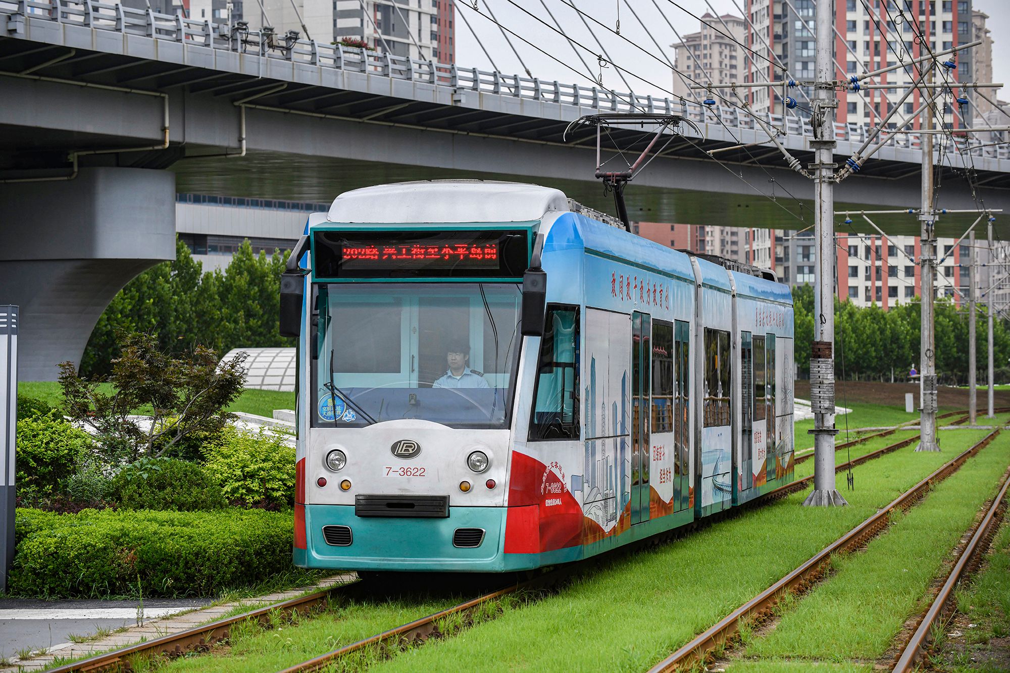 【1号线平替】大连有轨电车202路pov 兴工街方向