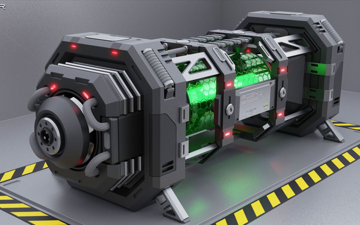 3dmax建模:次世代科幻道具制作,硬表面布线卡线讲解