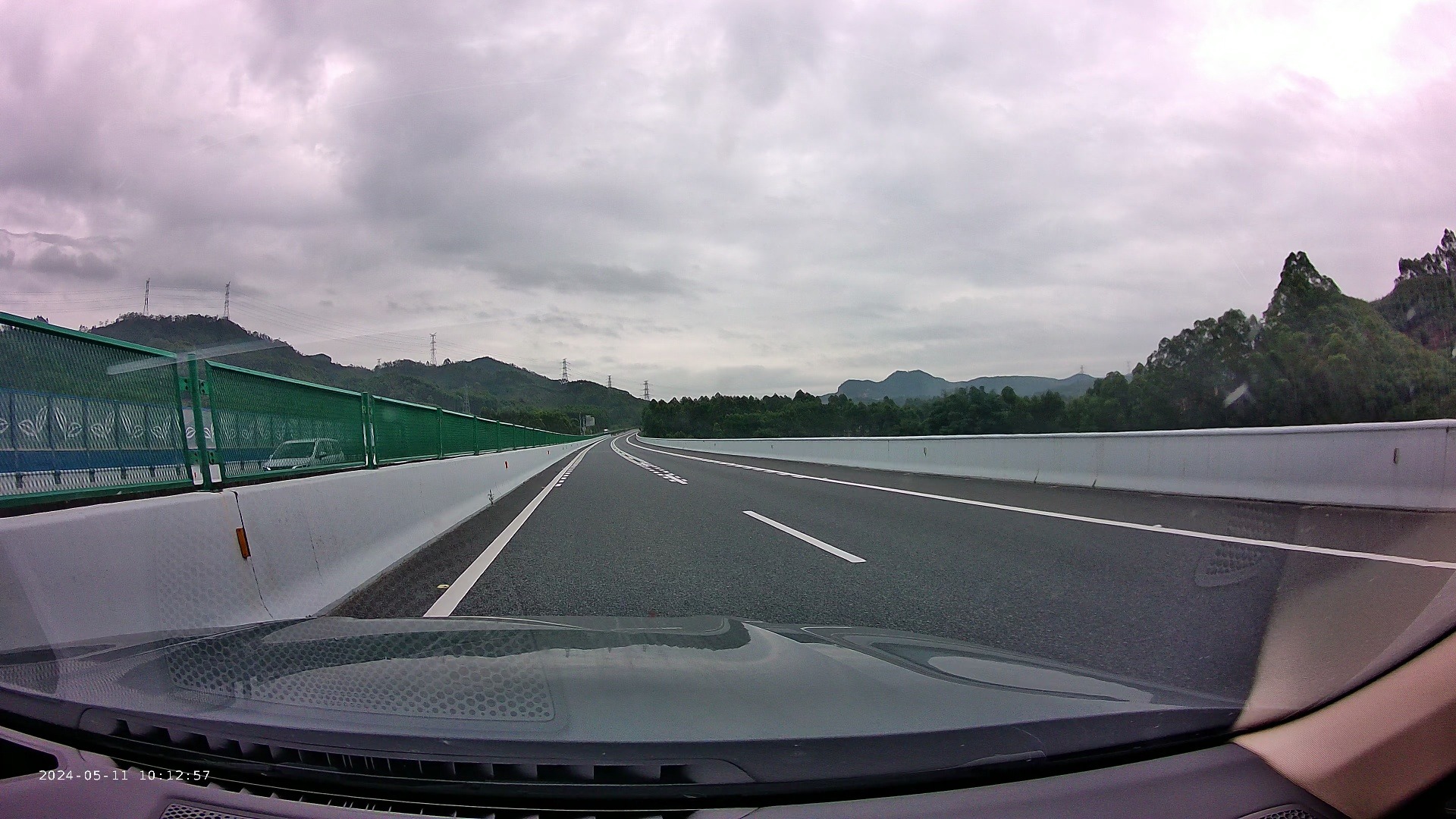 粤东首都高-g1523甬莞高速(宁波到广东东莞)福建漳州平和县东寨枢纽到