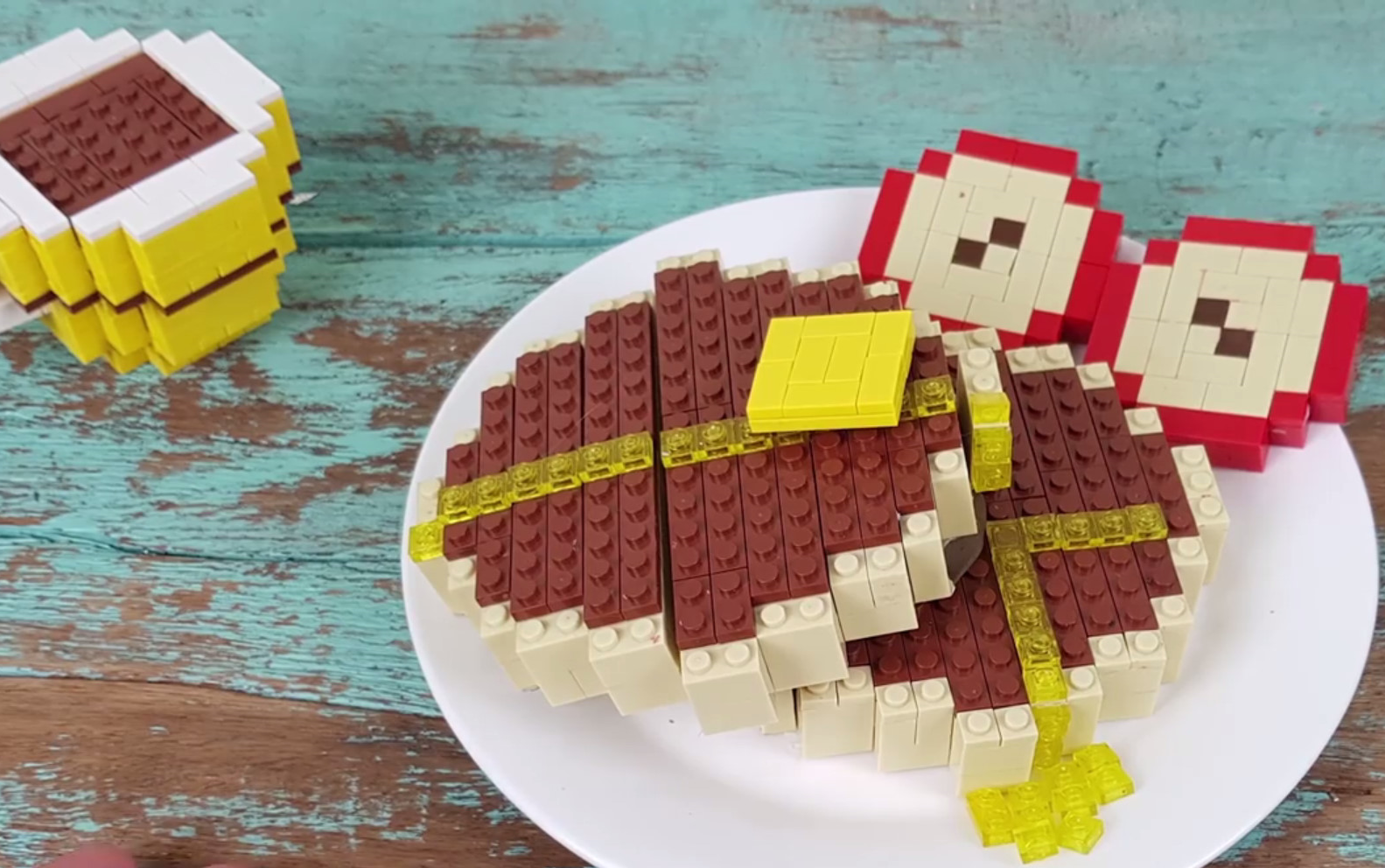 【定格动画】乐高烹饪-煎饼 刺身