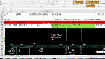 梁的钢筋计算实例