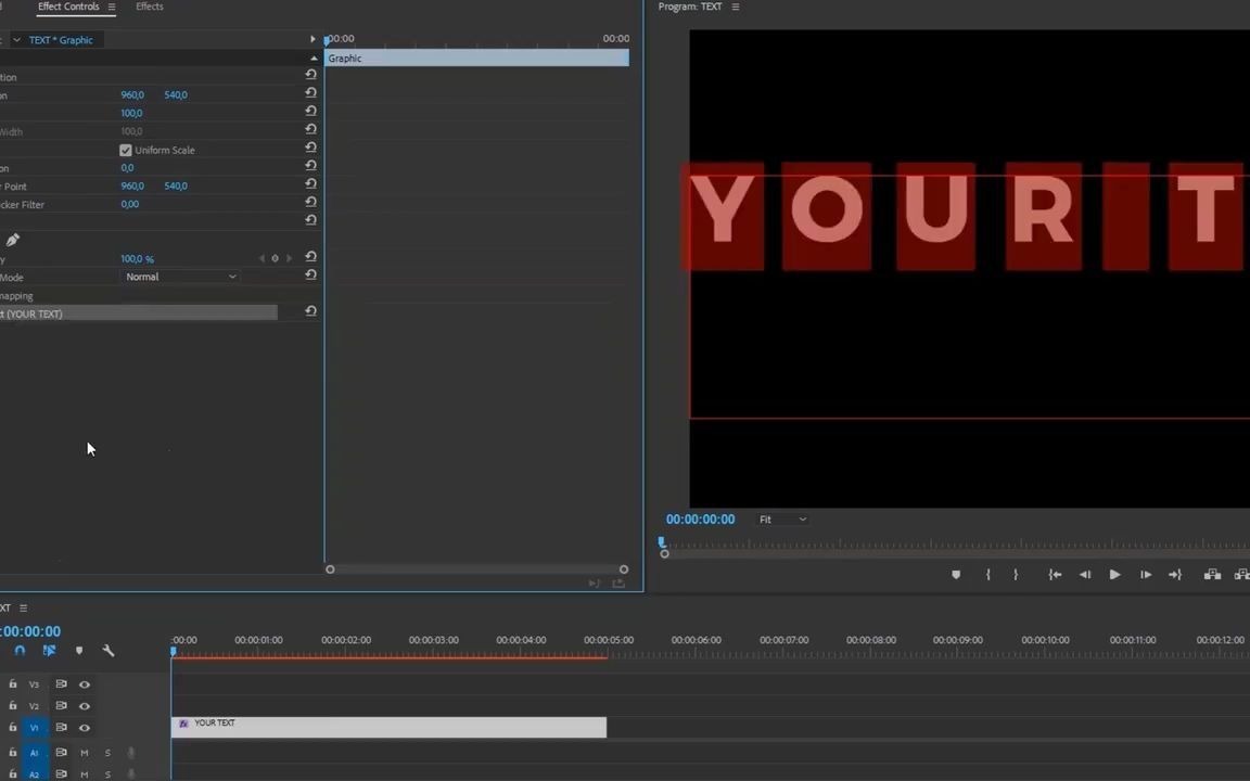 pr动画文本预设 8组科技感效果字幕标题 pr字幕条预设