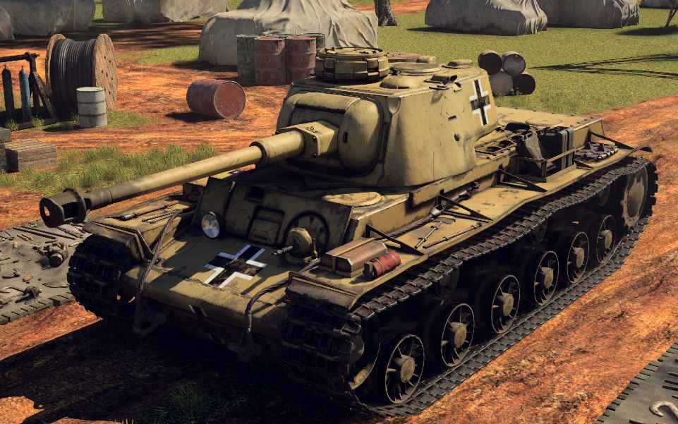 wt战雷解说81期德国人魔改的苏联重坦kv1b756