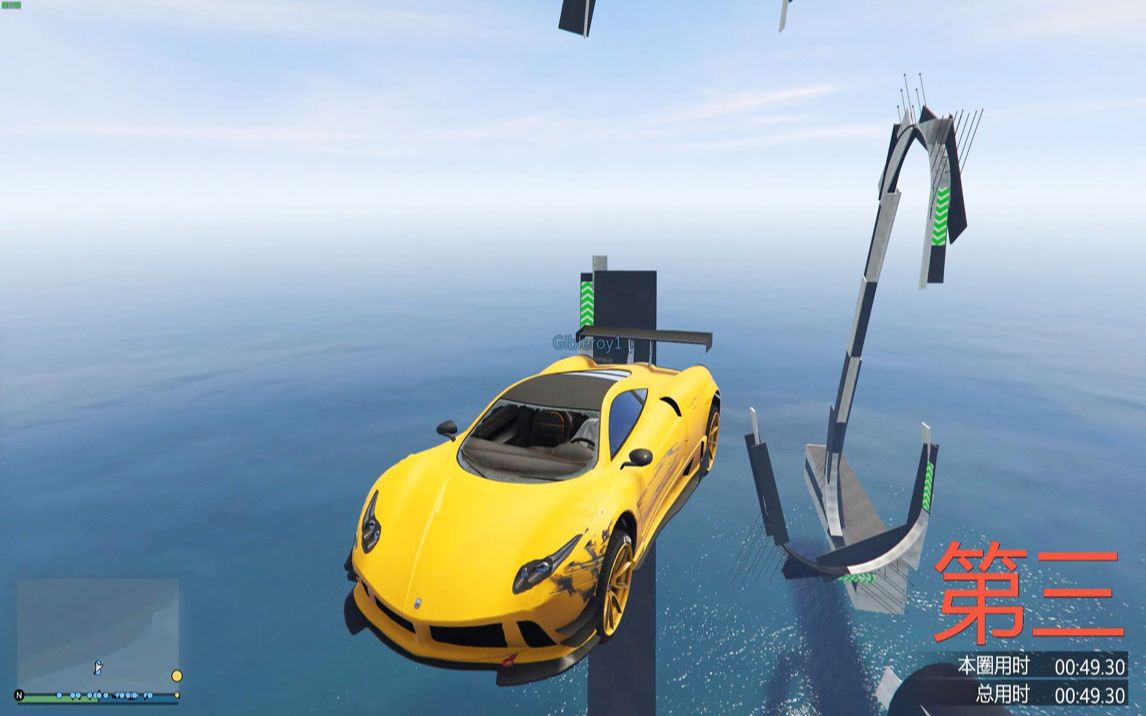 【乐美解说gta5】全程自己动的全自动跑图 这种图玩起来真的太帅了