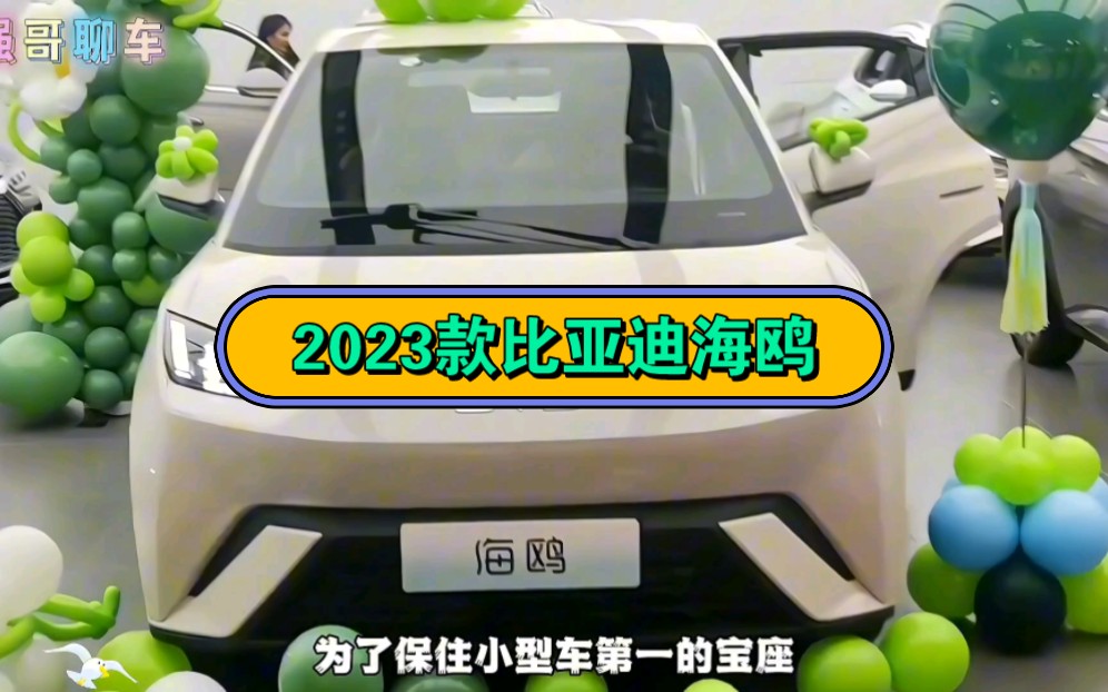 2023款比亚迪海鸥最新落地价参考哔哩哔哩bilibili