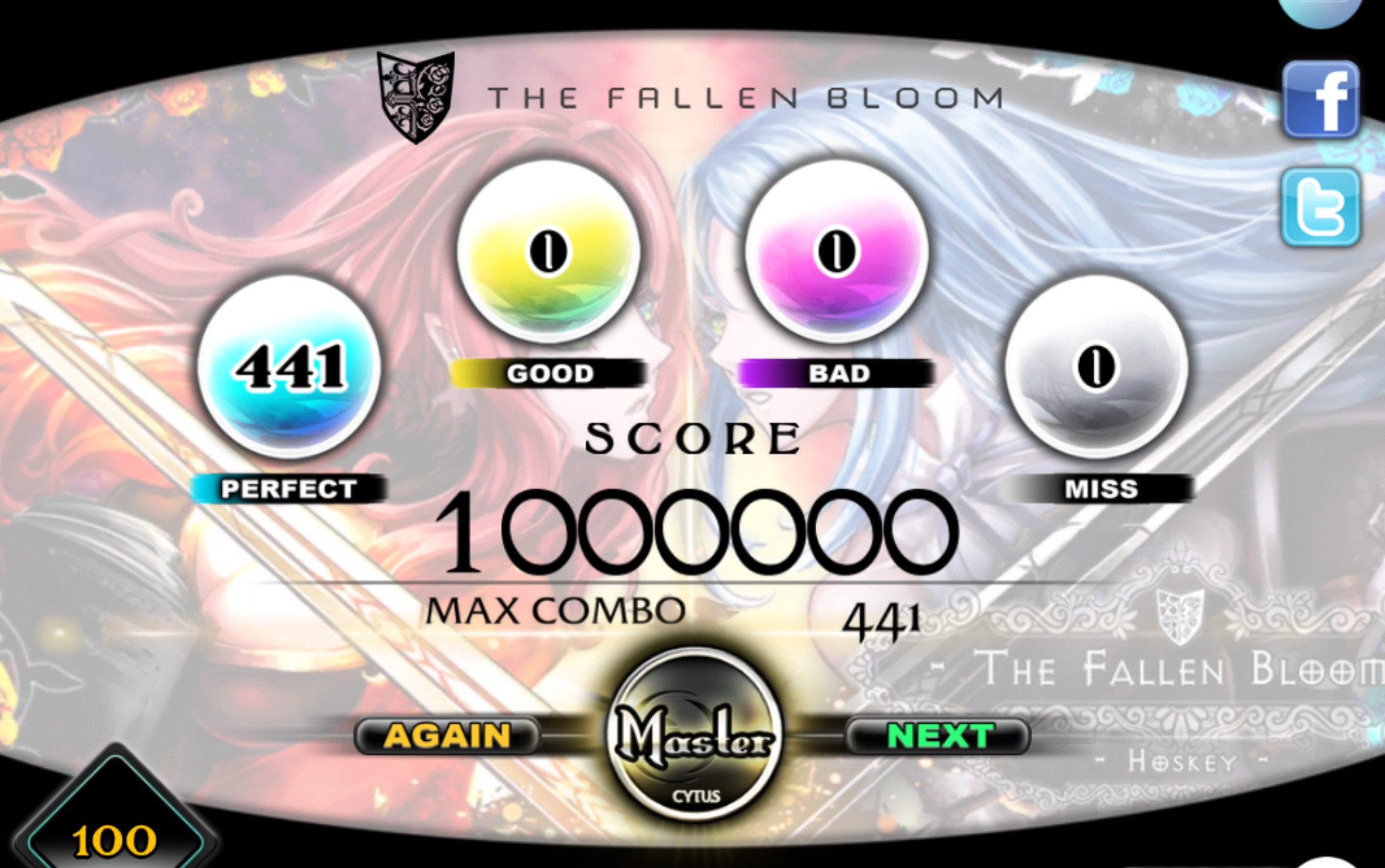 [图][Cytus] The Duel - The Fallen Bloom H7-441 TP100