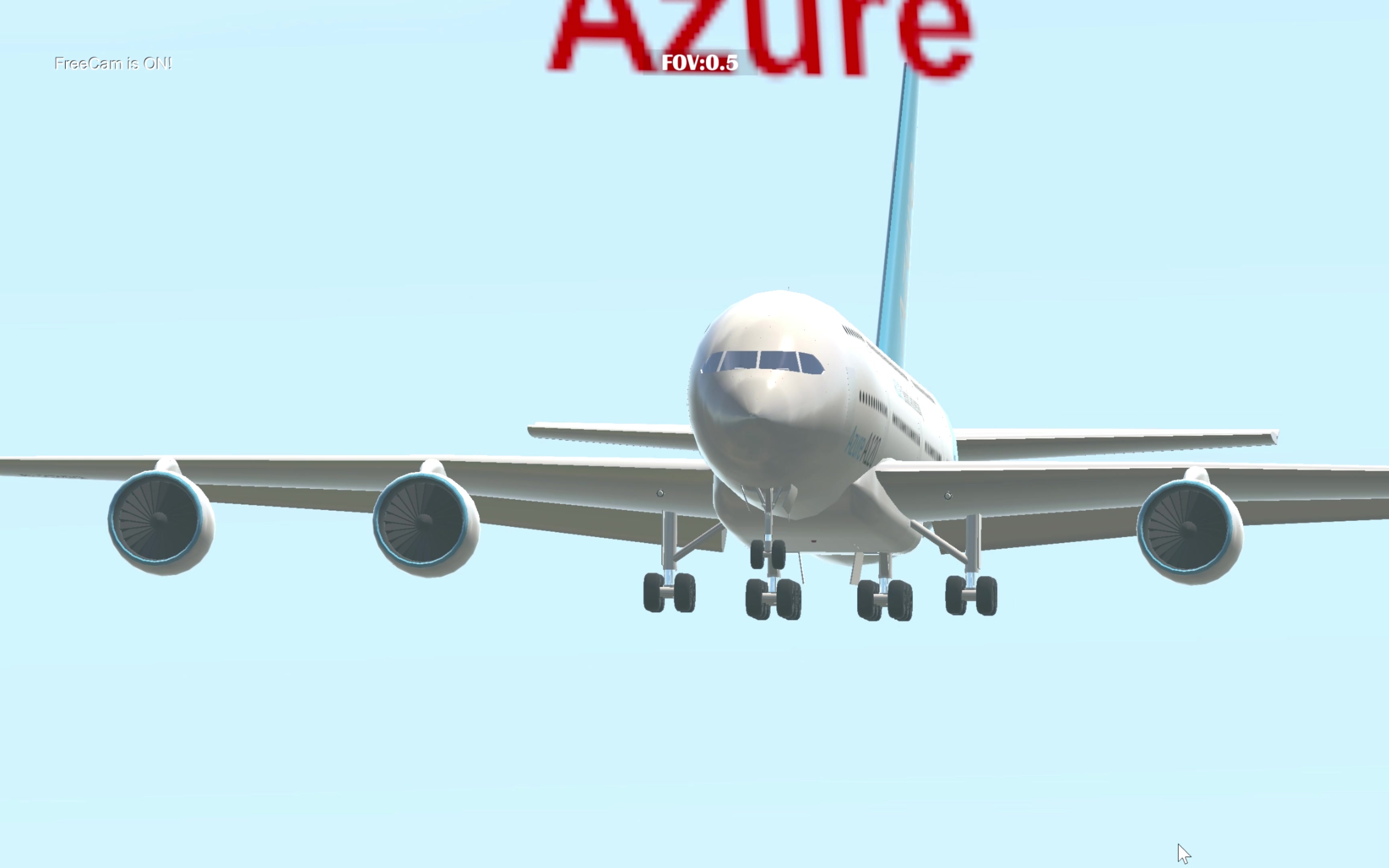 (简单飞机)拿必剪投个稿,就拍摄超级飞机着陆吧