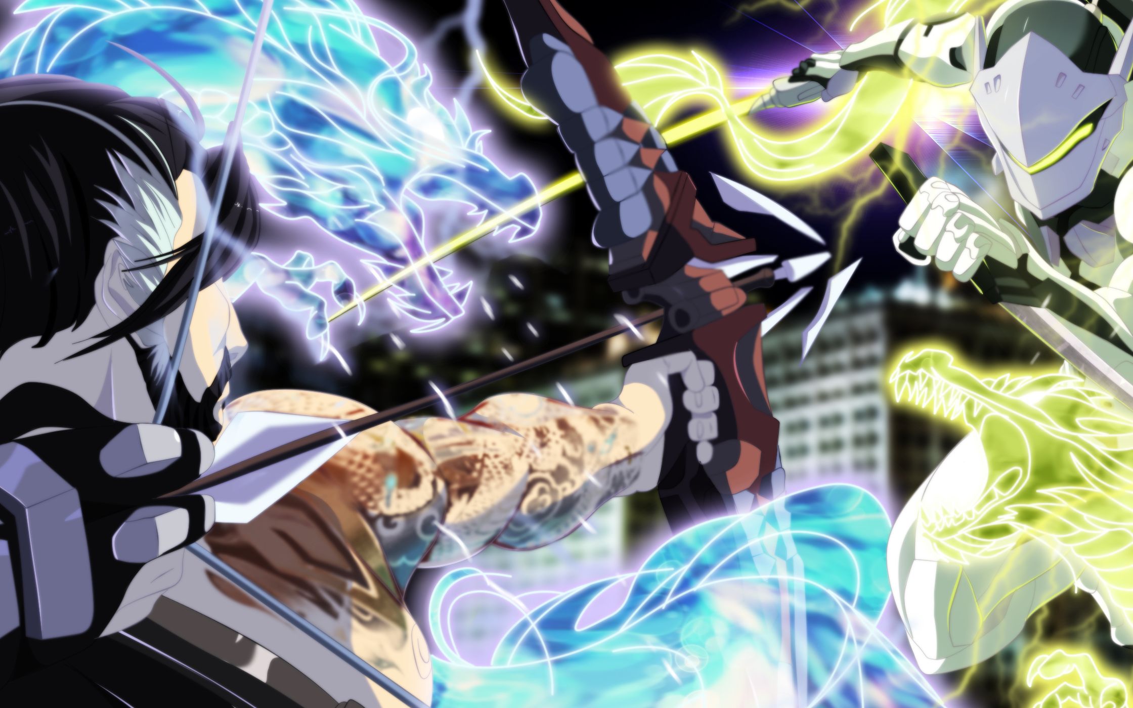 【像素版】《双龙》大招片段