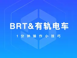 下载视频: 【天际线2】1分钟操作小技巧：BRT&有轨电车