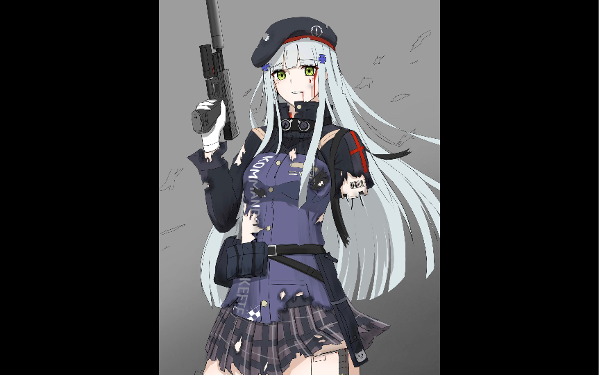 少女前線hk416雜圖