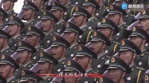 三军合唱《人民军队忠于党》