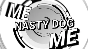 Скачать видео: [MEME背景/可抱]NASTY DOG