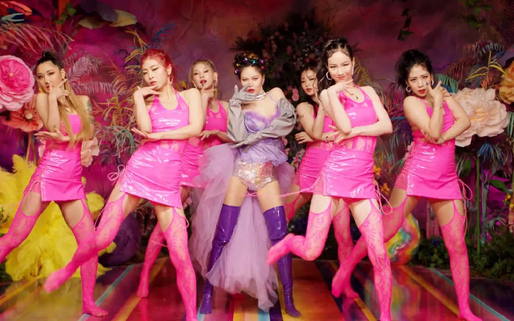 泫雅imnotcool新歌mv舞蹈版现场