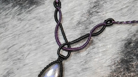 macrame南美纯手工蜡线编绳项链