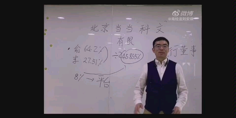 【案例课】刘安琪老师公司法视角解读李国庆先生“接管”当当公章事件哔哩哔哩bilibili