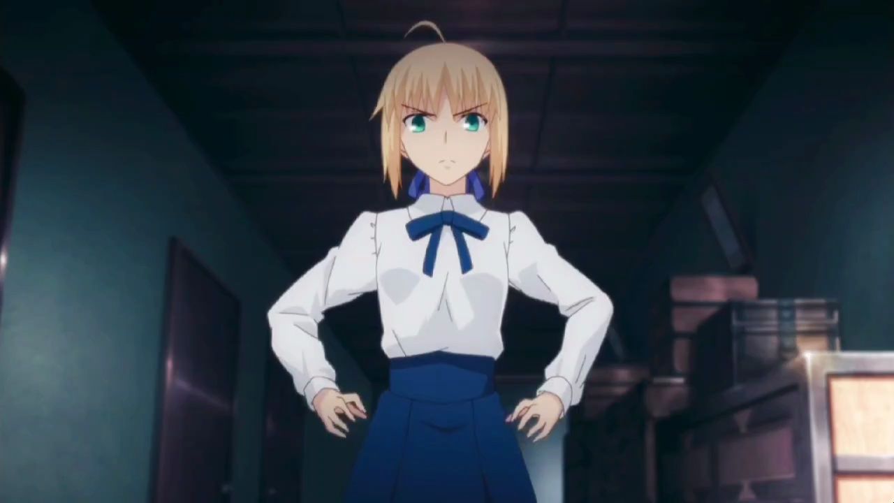 saber:士郎你给我好好听老娘的话,还有不要去勾搭红色