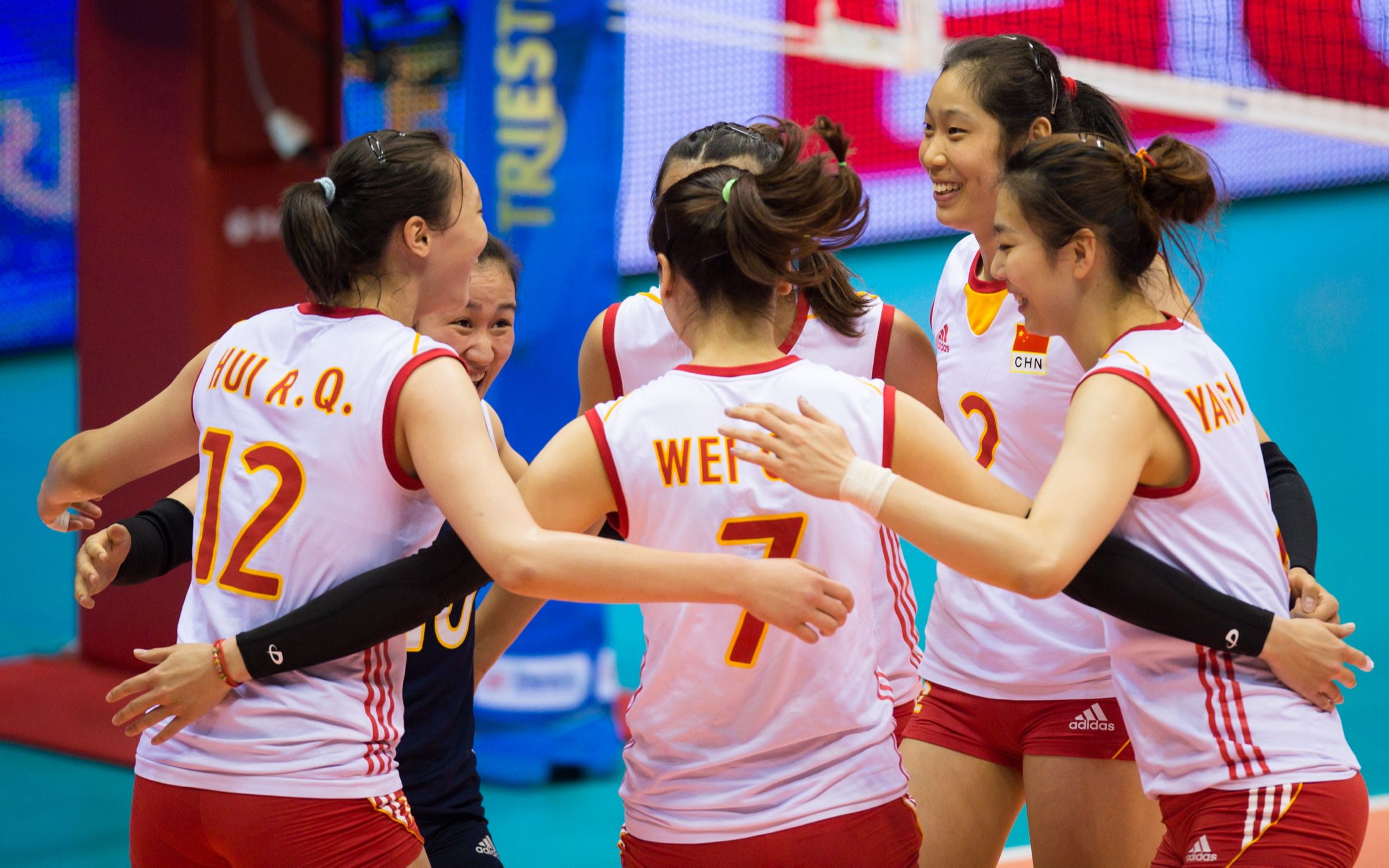 朱婷,惠若琪进攻得分集锦,2014年世锦赛对阵克罗地亚女排